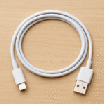 Premium USB-A to USB-C Fast Charging & Data Sync Cable – 1 Meter (White)