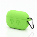 Maroon Red AirPods Pro / Pro 2 Silicone Case Cover with Carabiner Clip | Shockproof Protective Skin