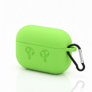 Maroon Red AirPods Pro / Pro 2 Silicone Case Cover with Carabiner Clip | Shockproof Protective Skin