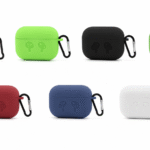 Premium Silicone Case for Apple AirPods Pro (1st & 2nd Gen) with Carabiner | Shockproof Cover